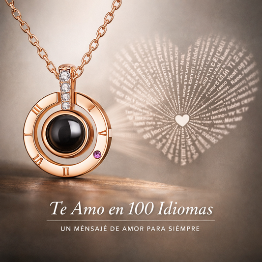 Collar de Amor Eterno – Proyecta “Te Amo” en 100 Idiomas
