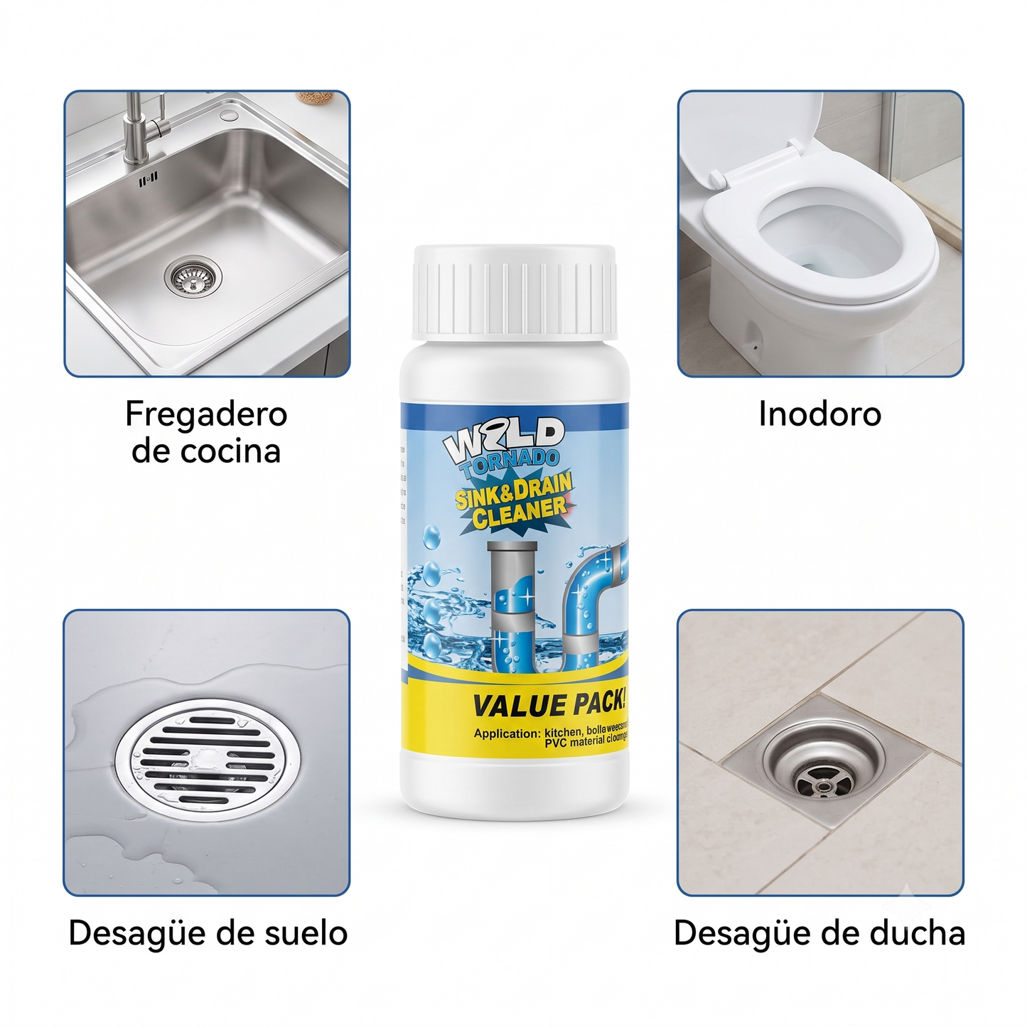 DESTAPRO – Destapa cualquier cañería sin plomero