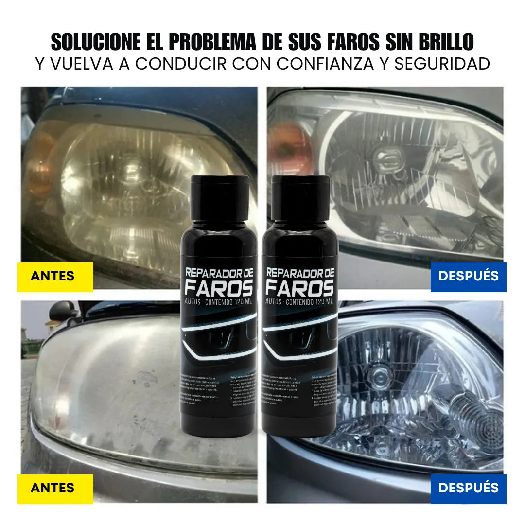 LIMPIADOR PREMIUM DE FAROS™ Oferta 2x1